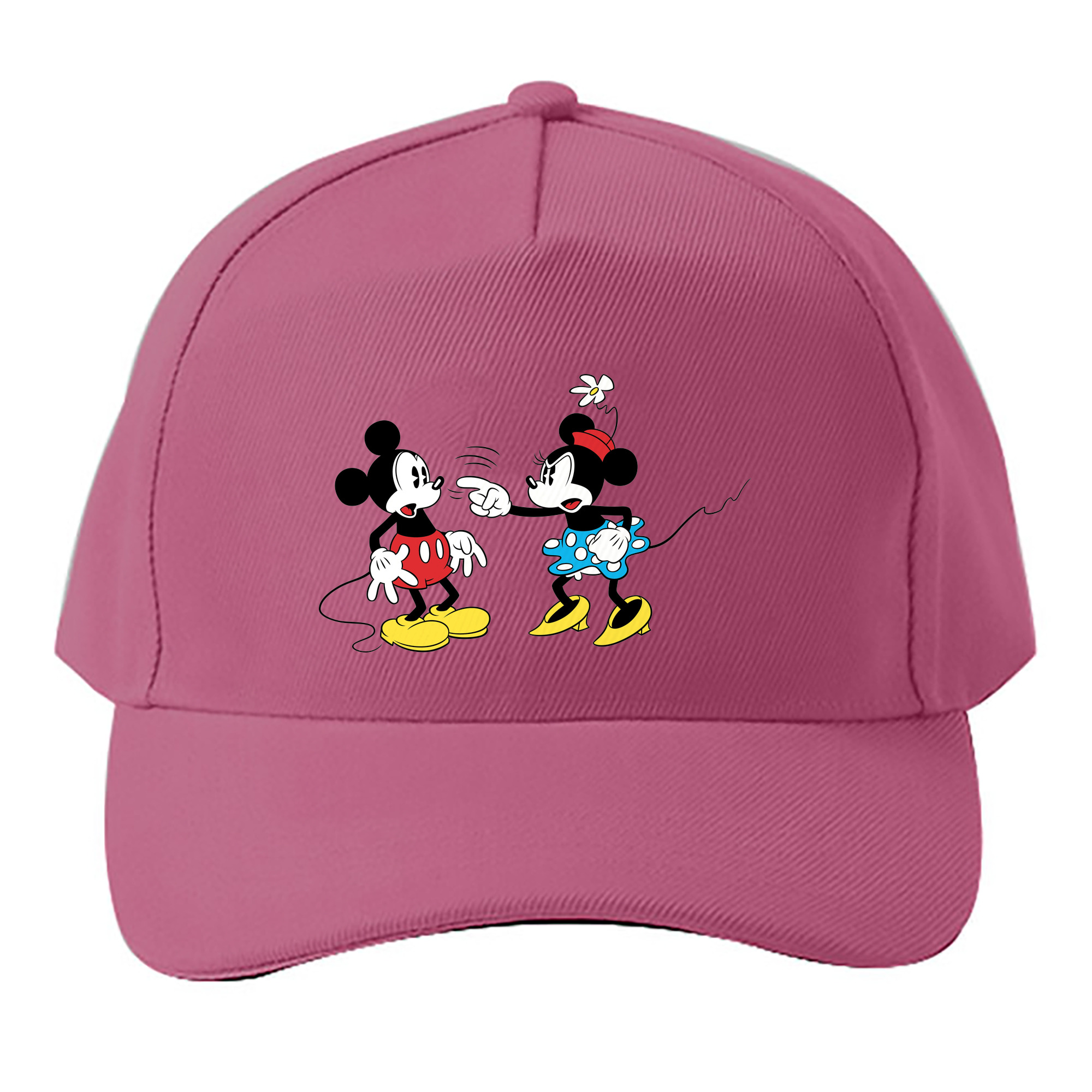 （画像用） ミッキーマウス Mickey Mouse ベースボールキャップ 綿100％ 男女兼用 帽子 スポーツ